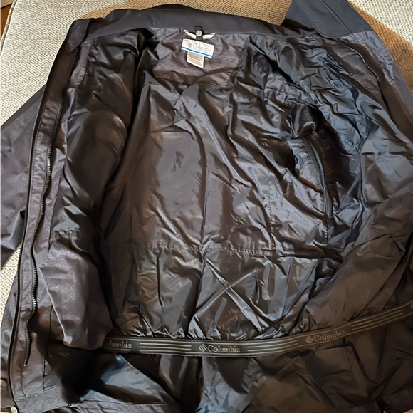 Columbia Omni Heat Women's Ski Shell & Inner Jacket, Dark Gray, Large, worn once - Picture 2 of 6